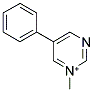 1-METHYL-5-PHENYLPYRIMIDIN-1-IUM 结构式