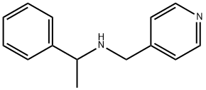 (1-苯基乙基)(吡啶-4-基甲基)胺 结构式