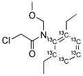 ALACHLOR (RING 13C6) 结构式