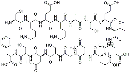 ANTI-DYNAMIN I NEUTRALIZING PEPTIDE 结构式