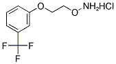 O-(2-(3-(三氟甲基)苯氧基)乙基)羟胺盐酸盐 结构式