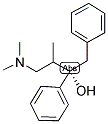 L-A-4-DIMETHYLAMINO-1,2-DIPHEN YL-3-METHYL-2-BUTANOL 结构式