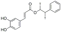 CAFFEIC ACID, PHENETHYL ESTER, [10,11-3H]- 结构式