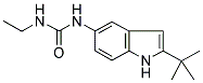 N-(2-TERT-BUTYL-(1H)-INDOL-5-YL)-N'-ETHYLUREA 结构式