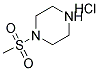 1-(METHYLSULFONYL)PIPERAZINE HYDROCHLORIDE 结构式