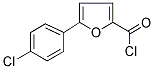 5-(4-CHLORO-PHENYL)-FURAN-2-CARBONYL CHLORIDE 结构式