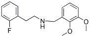 (2,3-DIMETHOXY-BENZYL)-[2-(2-FLUORO-PHENYL)-ETHYL]-AMINE 结构式