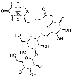 ALPHA1-3,ALPHA1-6-MANNOTRIOSE-BIOTIN 结构式