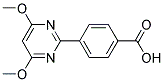 4-(4,6-DIMETHOXYPYRIMIDIN-2-YL)BENZOIC ACID 结构式