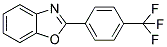 2-[4-(TRIFLUOROMETHYL)PHENYL]-1,3-BENZOXAZOLE 结构式