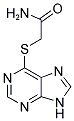 2-(9H-PURIN-6-YLTHIO)ACETAMIDE 结构式