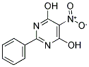 5-硝基-2-苯基嘧啶-4,6-二醇 结构式