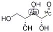 D-XYLOSE, [1-14C]- 结构式