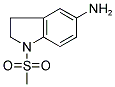1-(METHYLSULFONYL)INDOLIN-5-AMINE 结构式