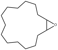 环十五(碳)烯氧化物 结构式