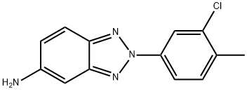 [2-(3-氯-4-甲基-苯基)苯并三唑-5-基]胺 结构式