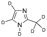2-甲基咪唑-D6 结构式