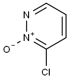 6-CHLOROPYRIDAZINE 1-OXIDE 结构式