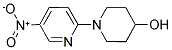 1-[5-NITROPYRIDIN-2-YL]PIPERIDINE-4-OL 结构式