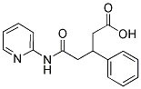 3-PHENYL-4-(PYRIDIN-2-YLCARBAMOYL)-BUTYRIC ACID 结构式