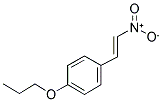 BETA-NITRO-4'-PROPOXYSTYRENE 结构式