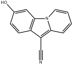 3-羟基吡啶并[1,2-A]吲哚-10-腈 结构式