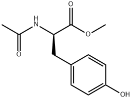 乙酰-D-酪氨酸甲酯 结构式