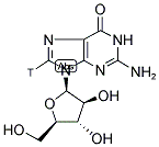 GUANINE-BETA-D-ARABINOFURANOSIDE, [8-3H]- 结构式