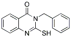3-BENZYL-2-MERCAPTO-3H-QUINAZOLIN-4-ONE 结构式