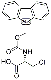 FMOC-D-ALA(3-CL)-OH 结构式