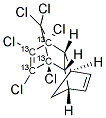 ALDRIN-13C4 结构式