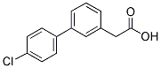 (4'-CHLORO-BIPHENYL-3-YL)-ACETIC ACID 结构式