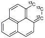 Pyrene (13C3) 结构式