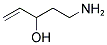 5-AMINO-1-PENTEN-3-OL 结构式