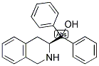 (S)-(-)-1,2,3,4-Tetrahydro-alpha,alpha-diphenyl-3-isoquinolinemethanol 结构式