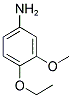 4-ETHOXY-3-METHOXYANILINE 结构式