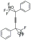 1,1,1,6,6,6-Hexafluoro-2,5-diphenylhex-3-yn-2,5-diol 结构式