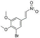 1-(3-BROMO-4,5-DIMETHOXYPHENYL)-2-NITROETHENE 结构式
