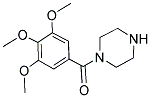 1-(3,4,5-TRIMETHOXYBENZOYL) PIPERAZINE 结构式