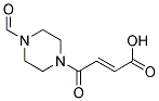 4-(4-FORMYLPIPERAZINYL)-4-OXOBUT-2-ENOIC ACID 结构式