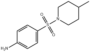 4-(4-甲基-哌啶-1-磺酰基)-苯基胺 结构式