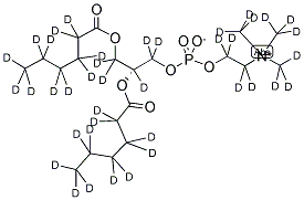 L-ALPHA-PHOSPHATIDYLCHOLINE, DIHEXANOYL (D40) 结构式