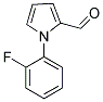 1-(2-氟苯基)1H-吡咯-2-甲醛 结构式