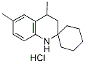 4',6'-DIMETHYL-3',4'-DIHYDRO-1'H-SPIRO[CYCLOHEXANE-1,2'-QUINOLINE] HYDROCHLORIDE 结构式