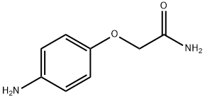 2-(4-氨基苯氧基)乙酰胺 结构式