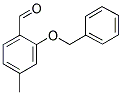2-(Benzyloxy)-4-methylbenzaldehyde 结构式