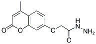 (4-METHYL-2-OXO-2H-CHROMEN-7-YLOXY)-ACETIC ACID HYDRAZIDE 结构式