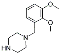 1-(2,3-Dimethoxybenzyl) piperazine 结构式