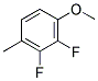 2,3-二氟-4-甲基苯甲醚 结构式