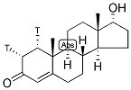 TESTOSTERONE, [1ALPHA, 2ALPHA 3H] 结构式